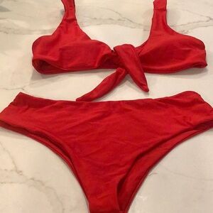 CUTE RED BIKINI